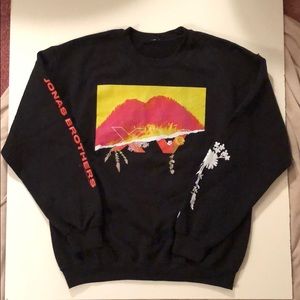 Jonas Brothers XV crew neck sweatshirt